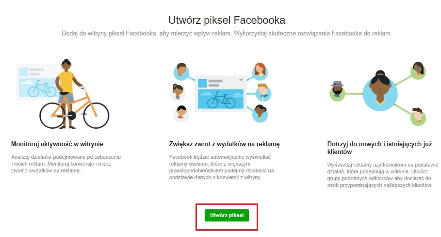 Tworzenie piksela fb. Inmarketing